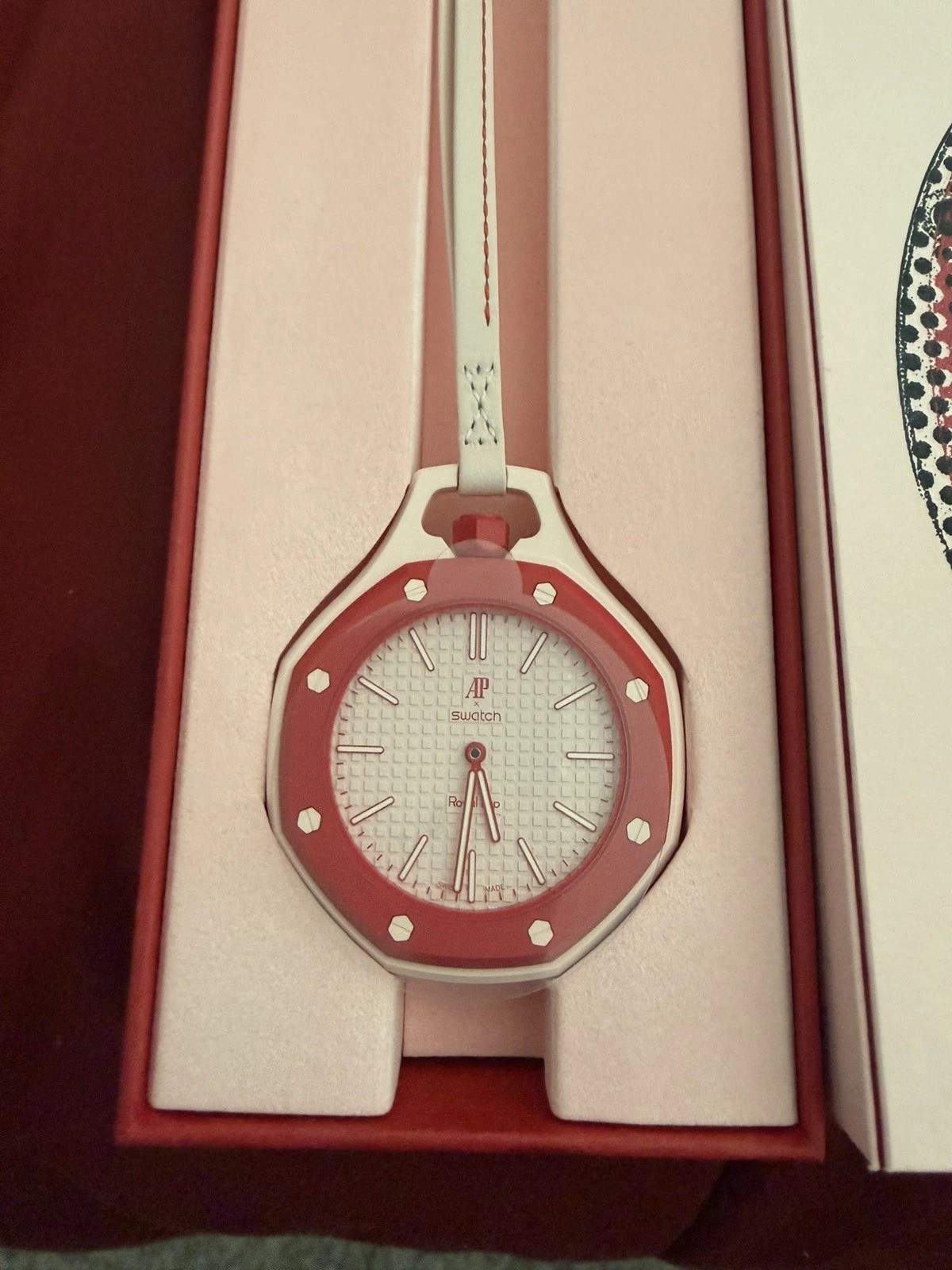 Swatch x AP Royal Pop Otto Rosso Red LIMITED EDITION NEW IN STOCK
