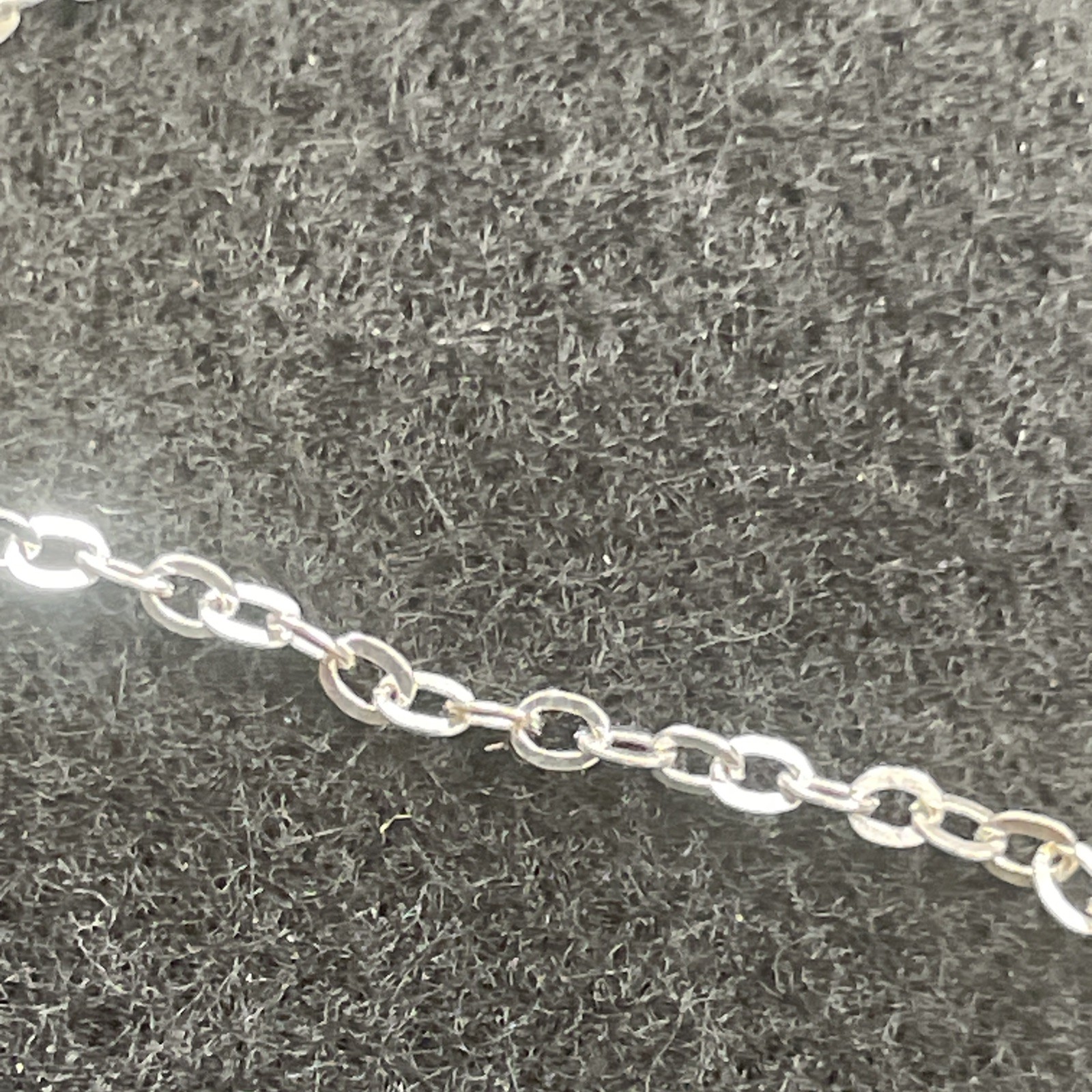 925 Silver Plated 1.2mm, 18” Cable Chain Necklace With 3mm Lobster Clasp