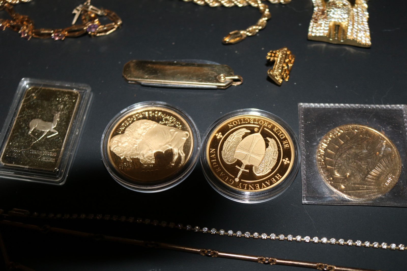 Gold Filled Layered RGP Toned Plate 1/20 10K 12K 14GF 491 Grams (See details)