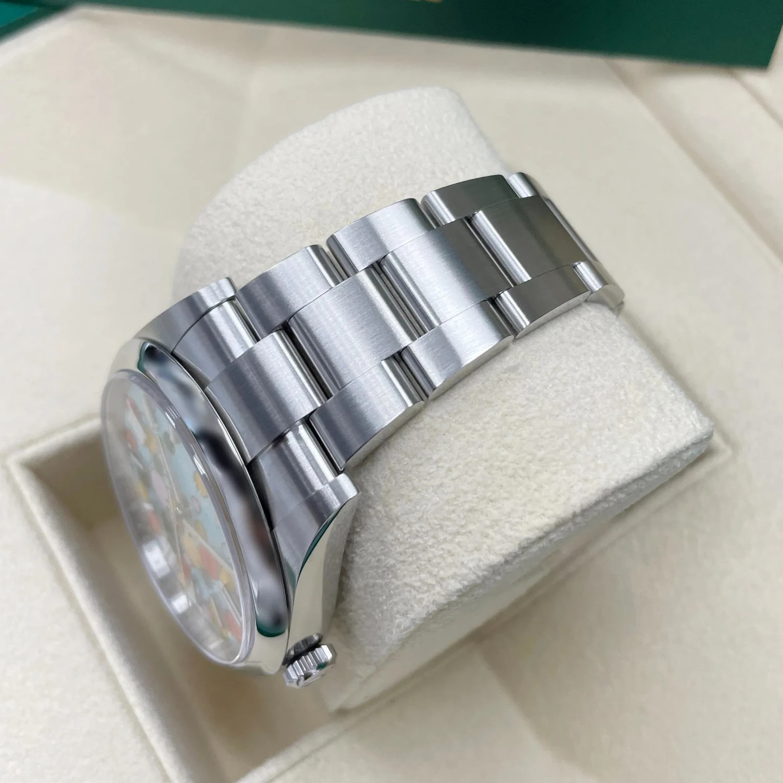 New Rolex Oyster Perpetual 41mm Steel – Celebration Dial – Reference 124300