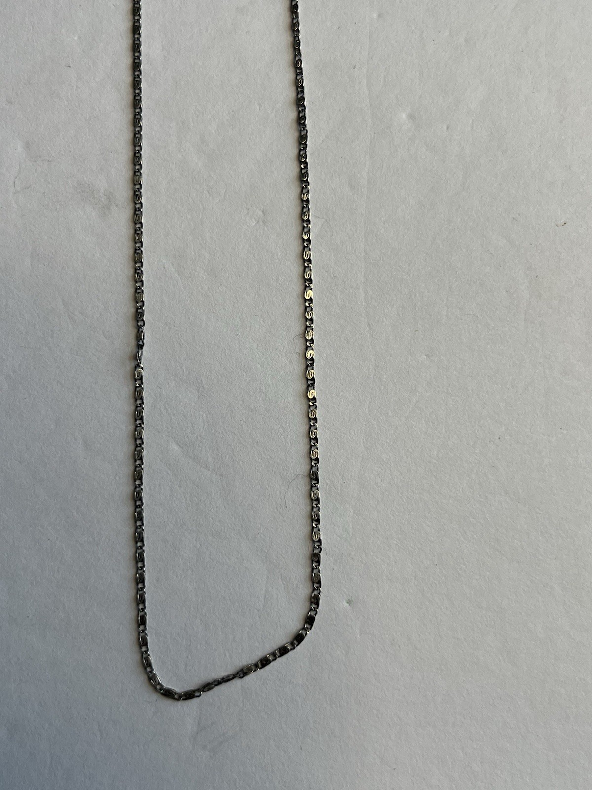 Real 925 Sterling Silver Chain Necklace Made in Italy
