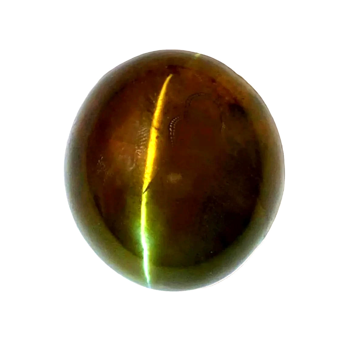 8.25 ct Sri Lankan Milk and Honey Chrysoberyl Cat’s Eye Unheated gemstone