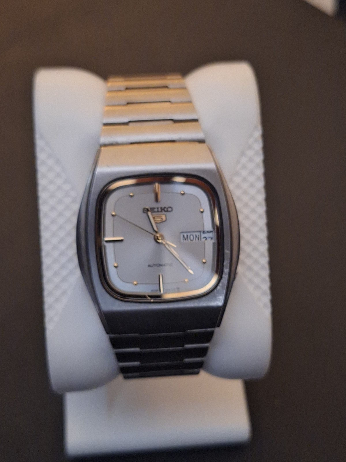 1970s TV Dial Seiko, Clean And Orginal, Arabic/English Day Variant.