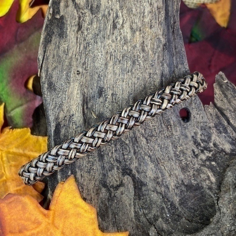 Mens Bracelets Bundle Adjustable Faux Leather & Hemp Bracelets Bundle