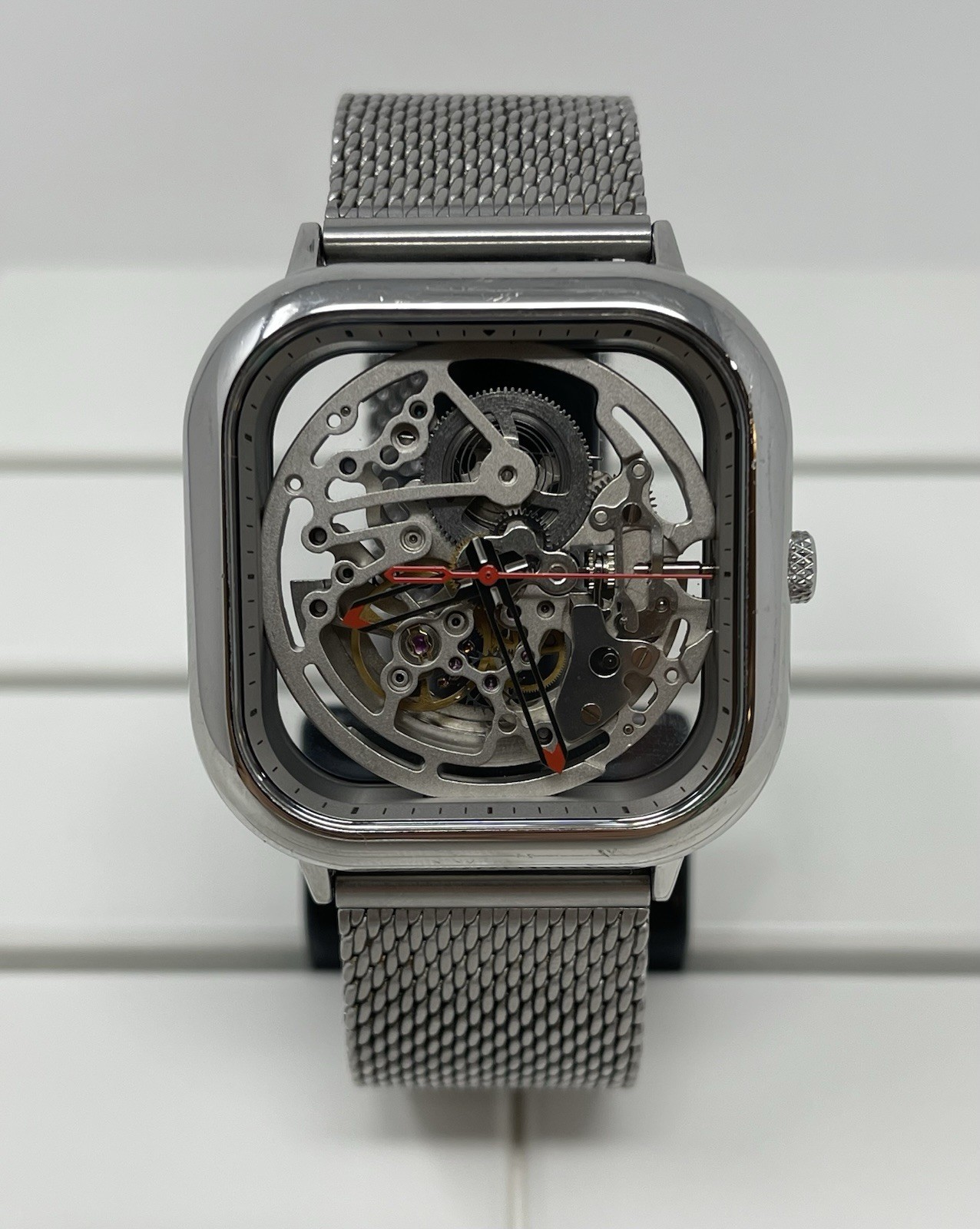 CIGA DESIGN MEN’S AUTOMATIC STAINLESS STEEL SKELETON WATCH