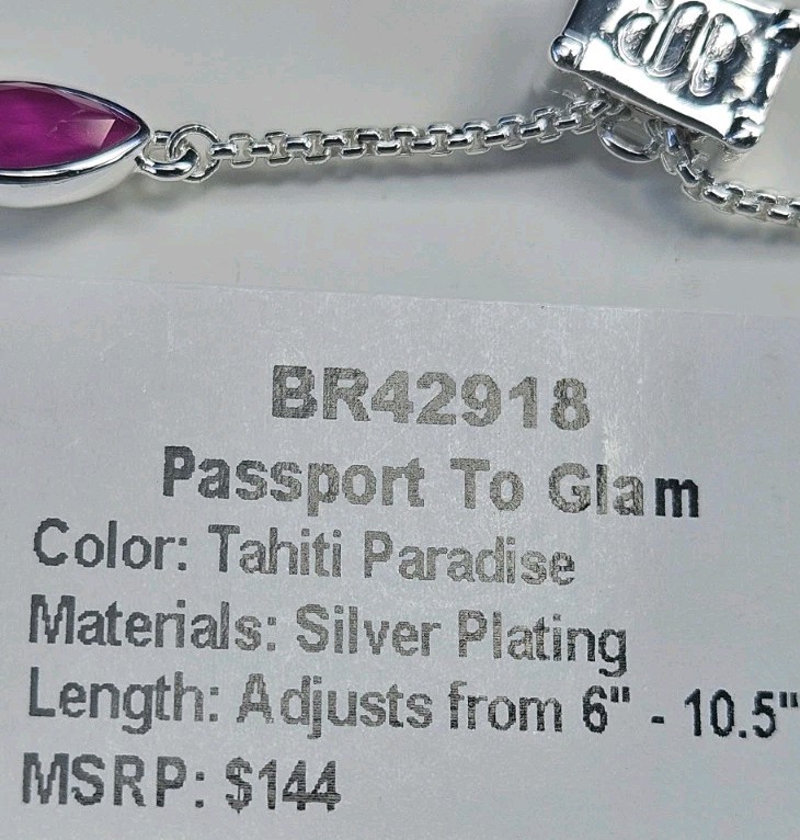 BP JEWEL CANDY DESTINATIONS BR42918 “Passport To Glam” Tagiti Paradise