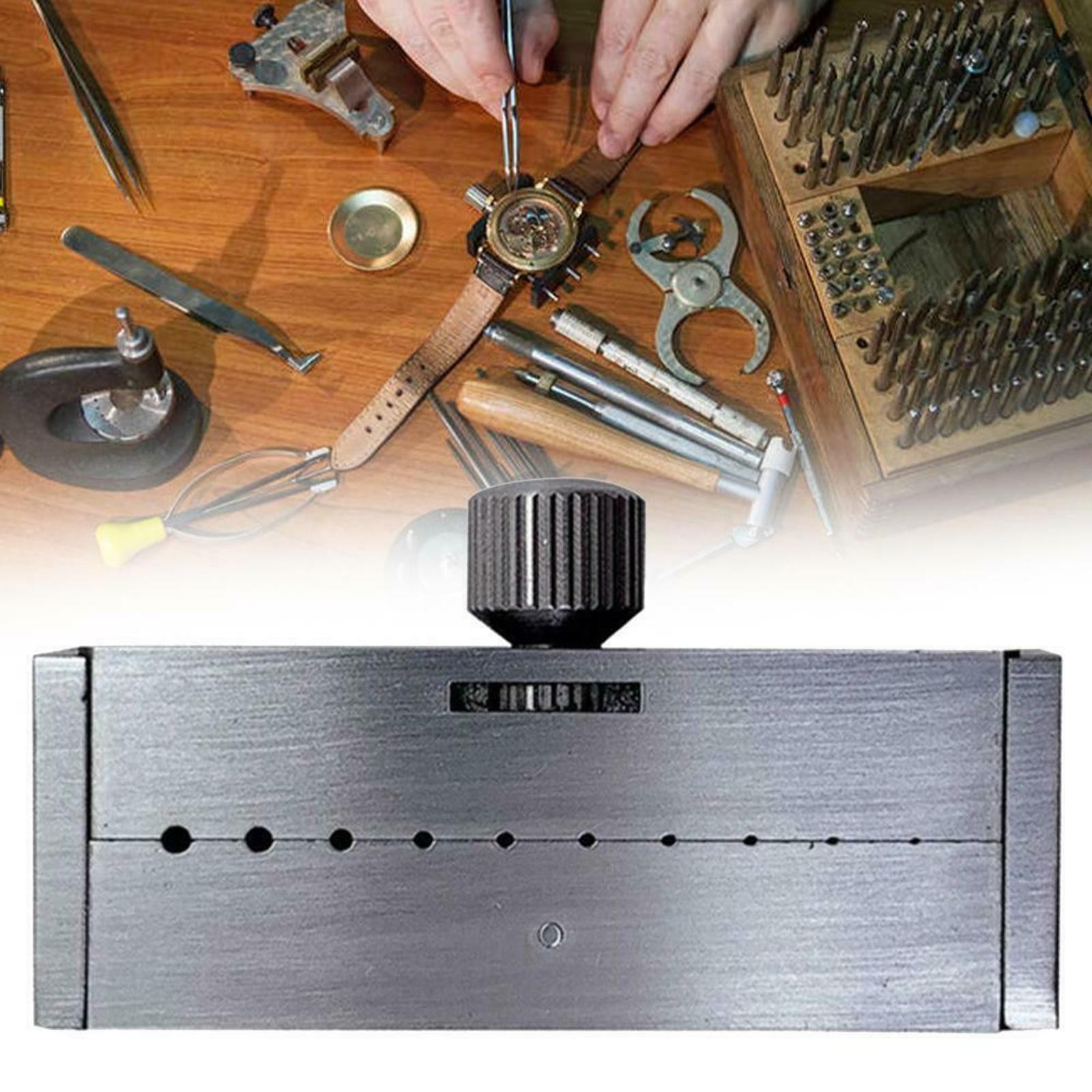Steel Tightening Watch Minutes Wheel Retractor Reaming Gearwheel Watchmaker Tool