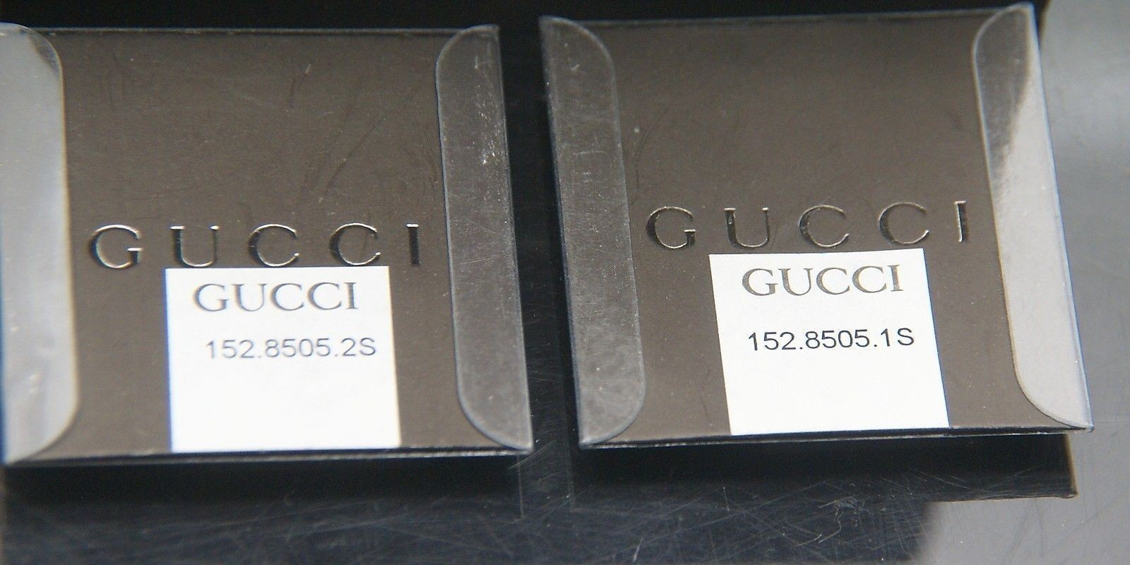 NIB Gucci Replacement Case Back – 8500 M and L – Silver Tone