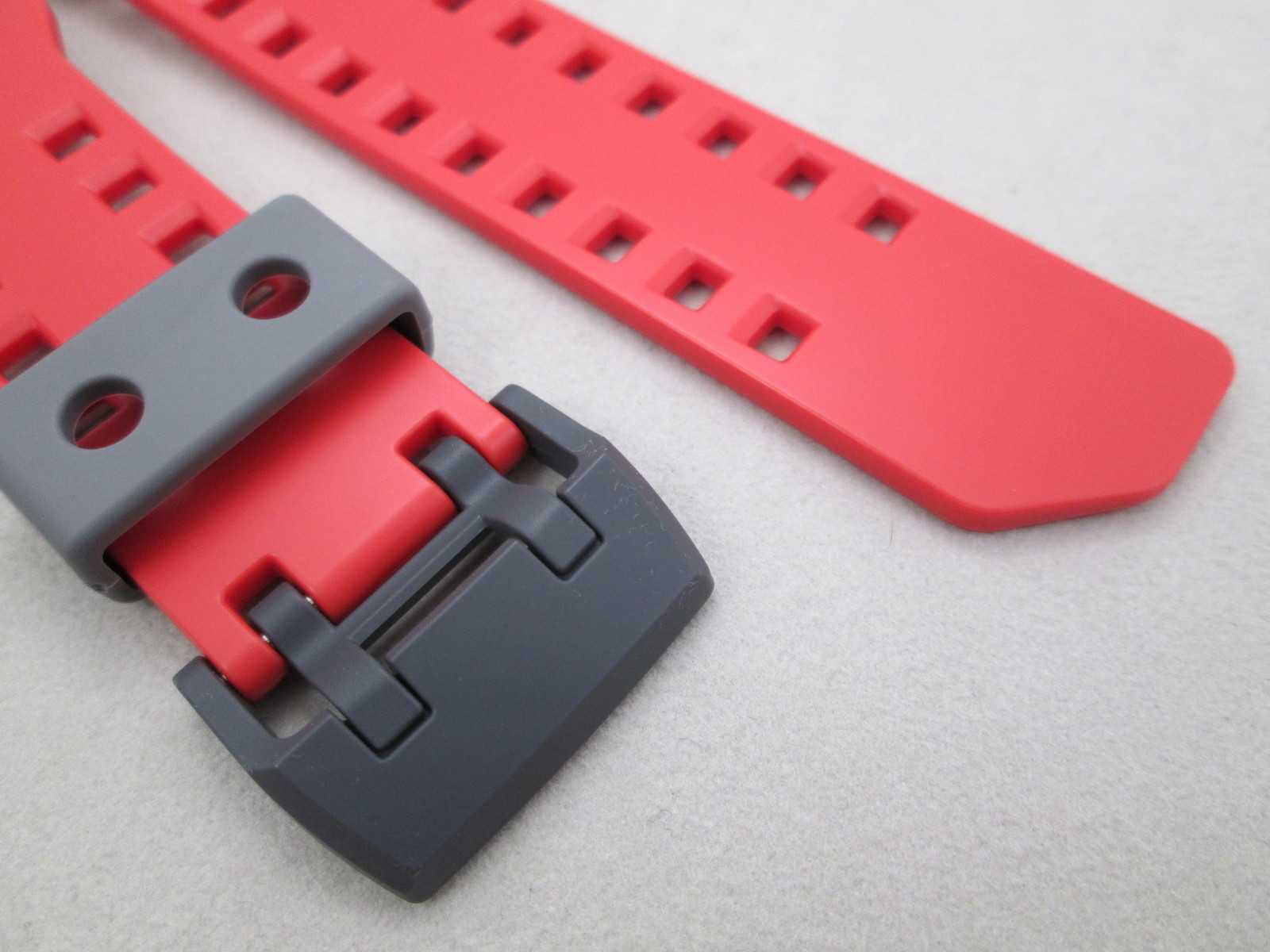Genuine Casio G-Shock GA-400-4B Rotary Switch watch band & bezel red orange grey