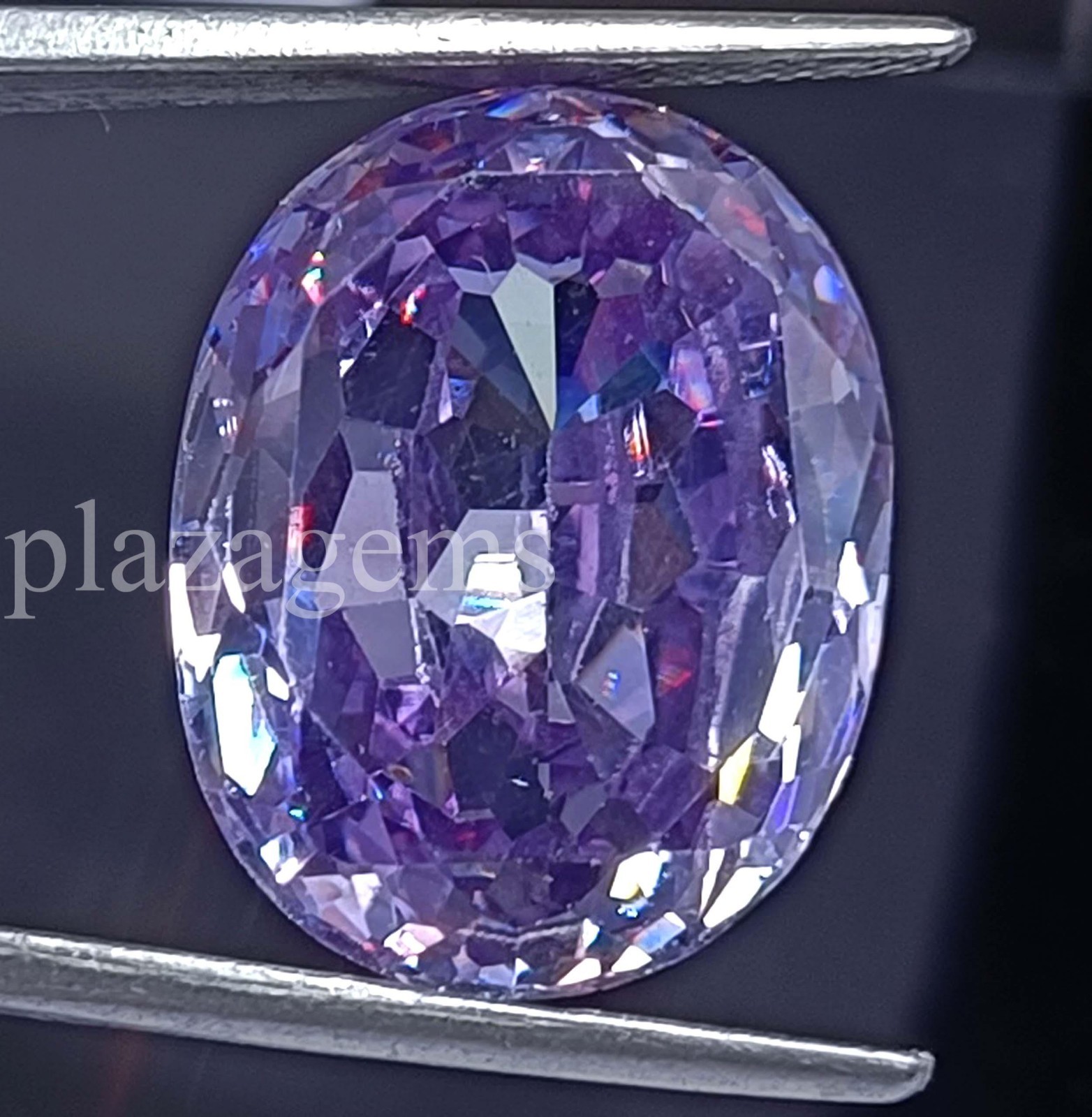Natural Alexandrite 40.55 Ct Purple Oval Cut EGL Certified Loose Gems 5ADP