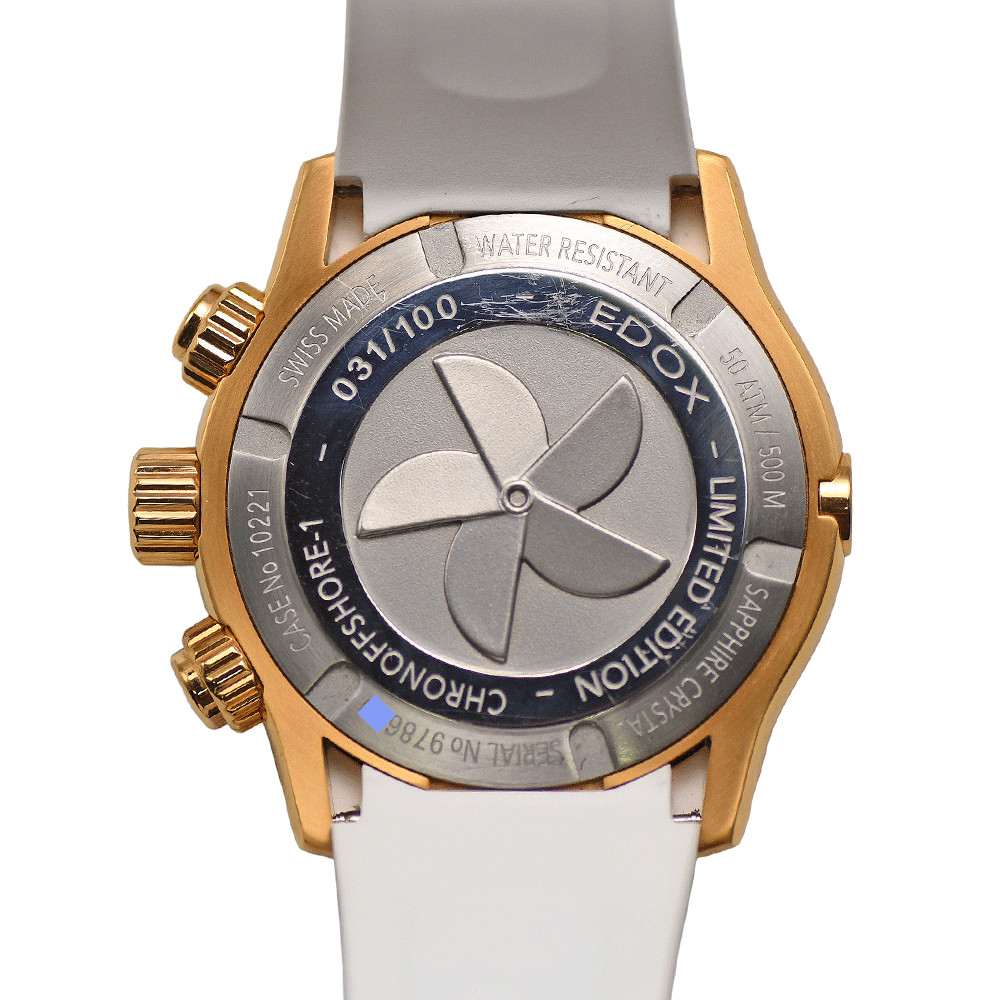 EDOX Chronoffshore-1 Chronograph Limited Edition 100pcs Quartz Men’s Wristwatch