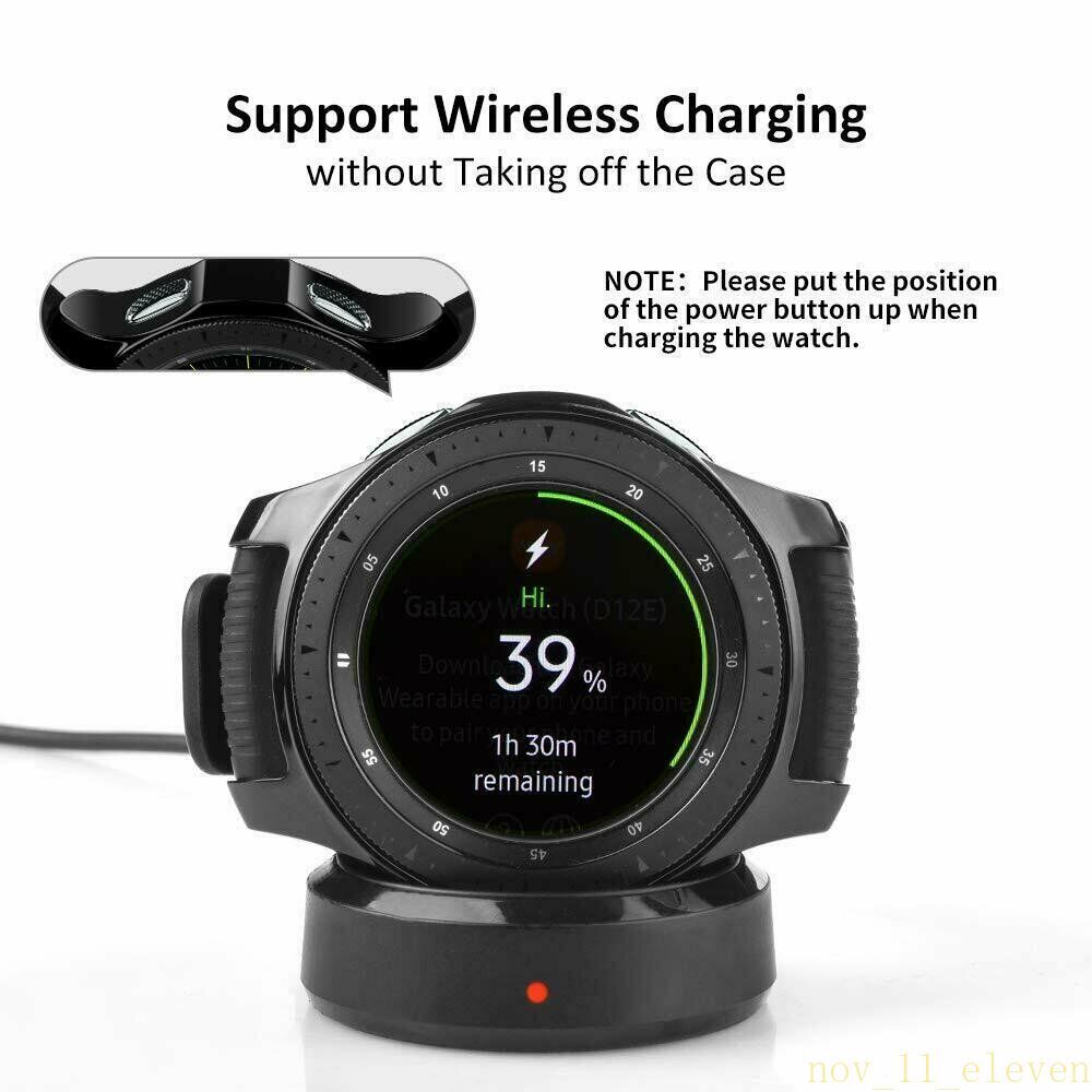 2 Pack Soft TPU Protector Watch Case Cover For Samsung Galaxy Watch 42mm 46mm