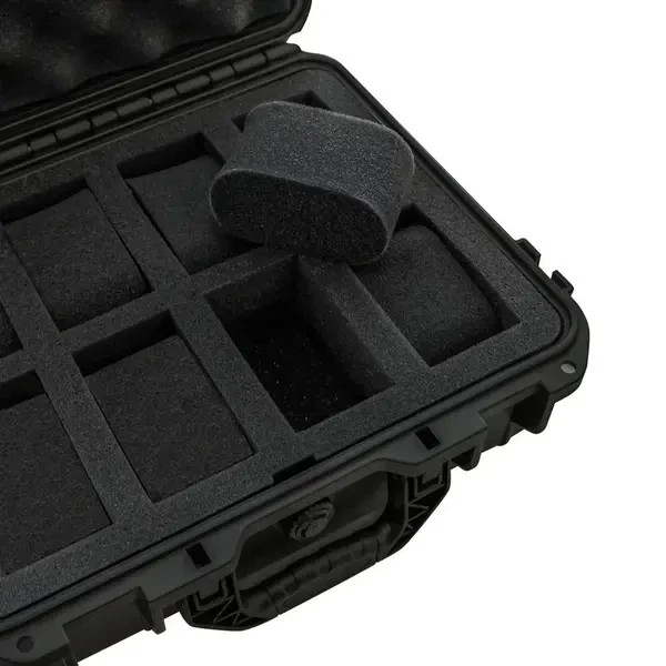 Waterproof 8/15 Slots Watch Storage Box Hard Case Protection Travel Carry Luxury