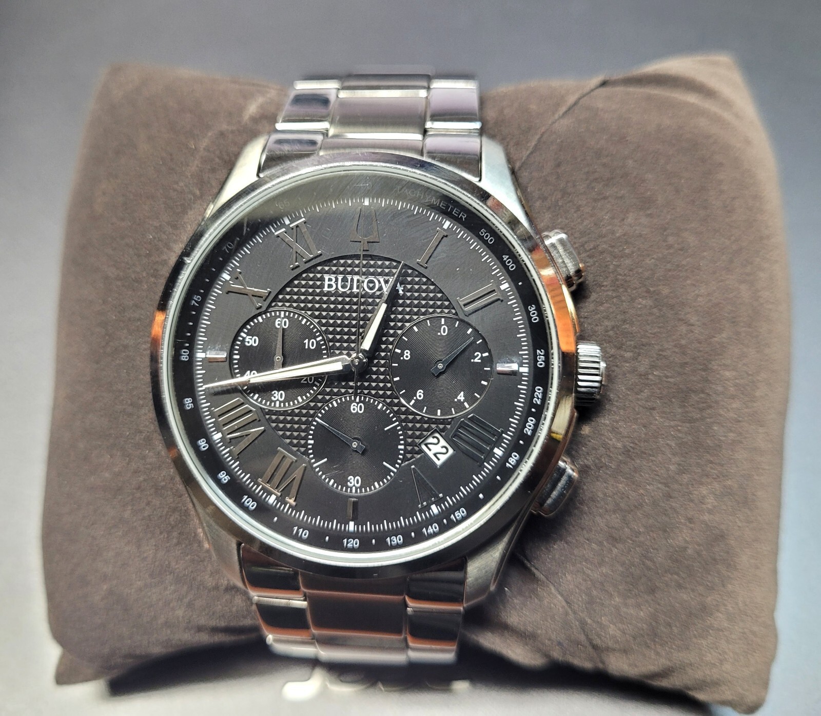 Bulova Wilton Men’s Black Watch – 96B288