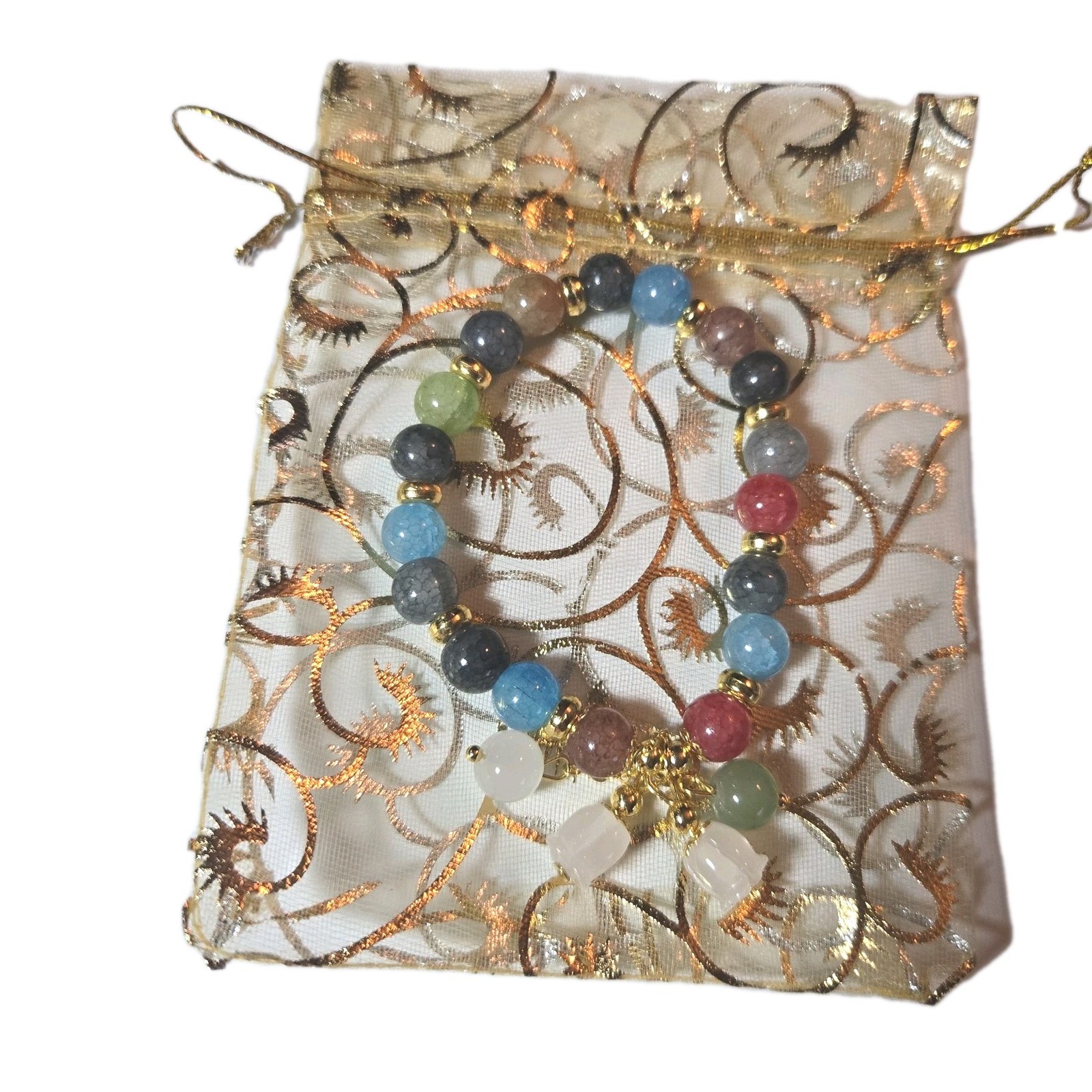 Bracelet Bohemian Glass Style Luxury Beaded Multi-colored Various Color Schemes