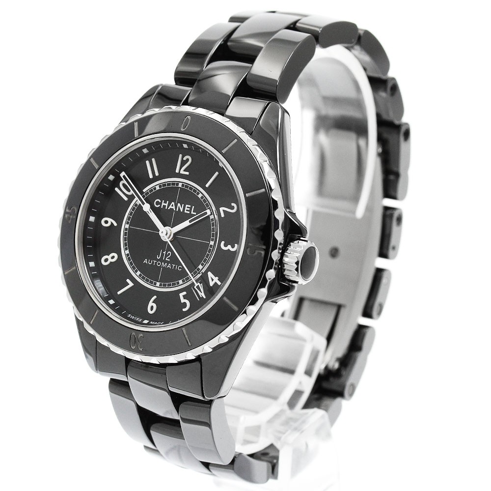 CHANEL J12 H5696 Black ceramic black Dial Automatic Ladies Watch_955719