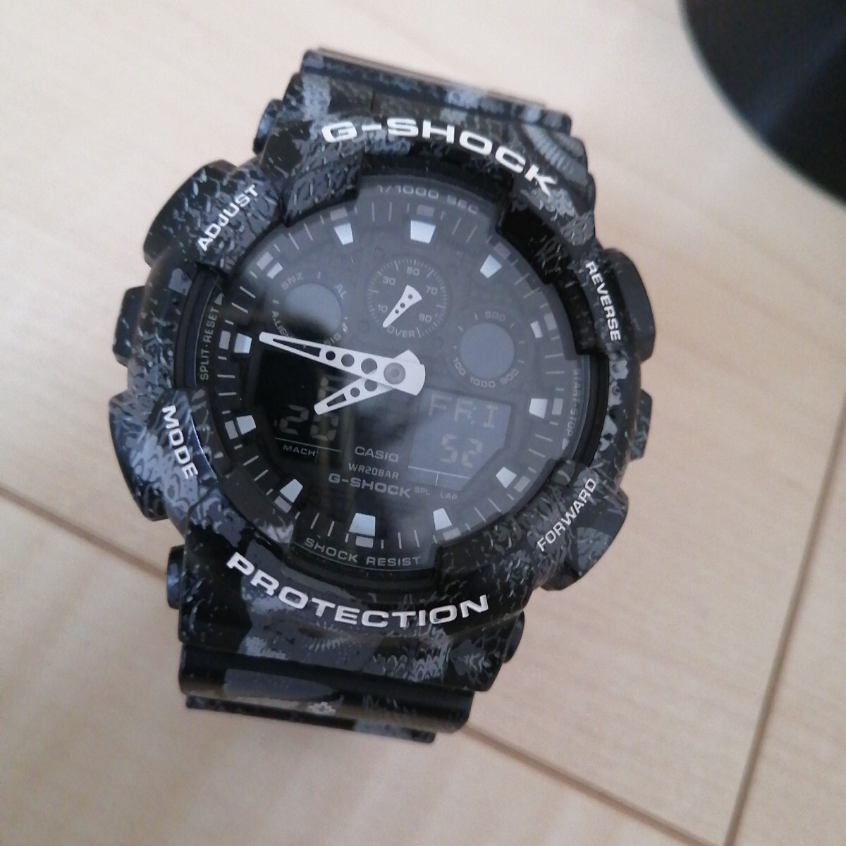 G SHOCK MARCELO BURLON COUNTY OF MILAN Collaboration Model GA 100MRB 1AJR