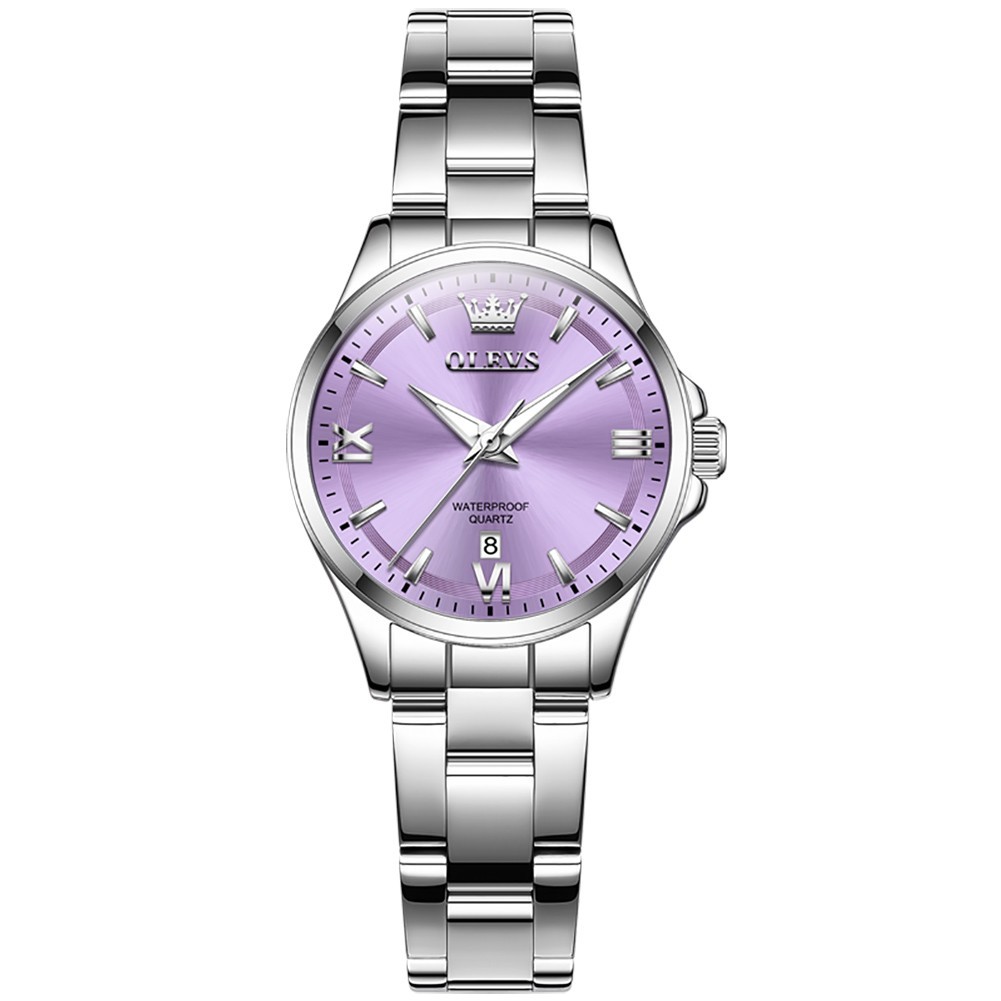 OLEVS Japan Movement Fashion Diamond Dial Leisure Lady Quartz Wristwatch 3668