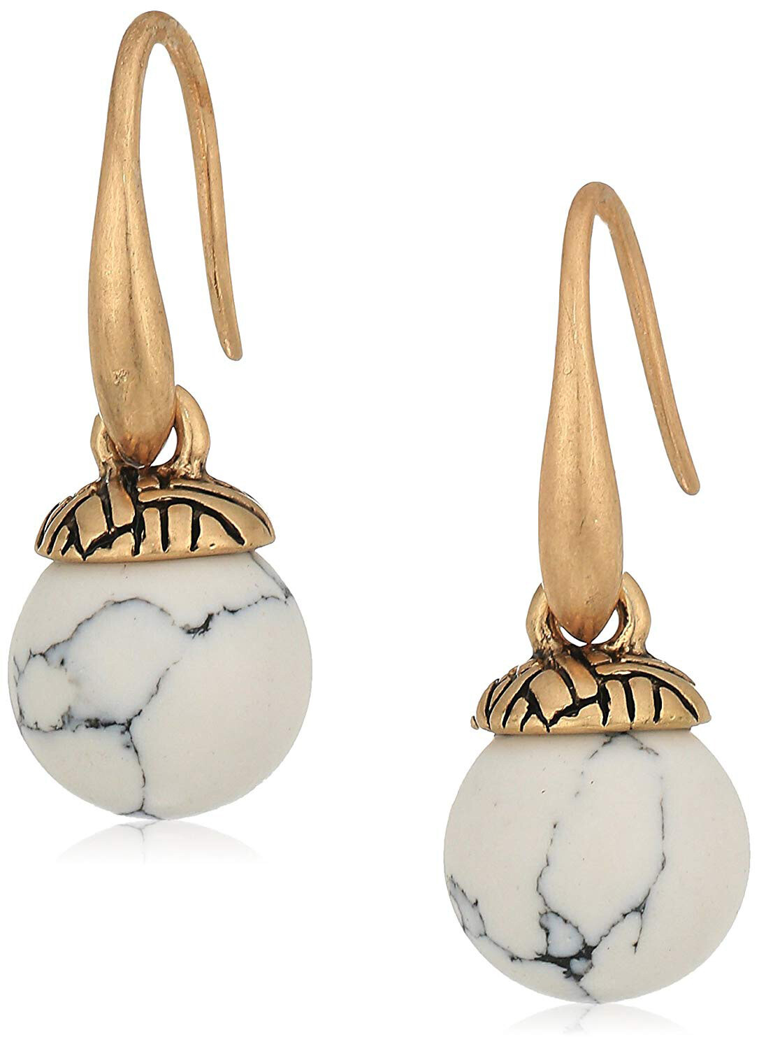 The SAK Semi-precious Color Bead Drop Earrings NWT #SAK61