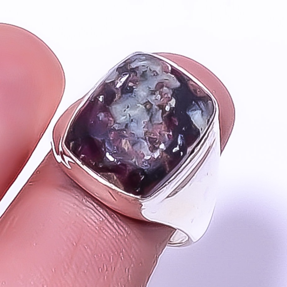 Eudialyte – Russia Gemstone 925 Sterling Silver Handmade Ring 8.5 T76 A330