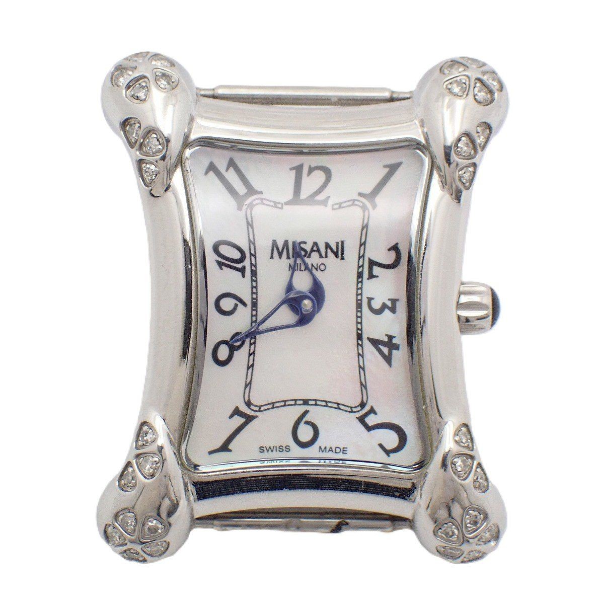 MISANI Mizani Hermitage Quartz Ladies Watch Diamond Bezel Shell Dial Body Buckle