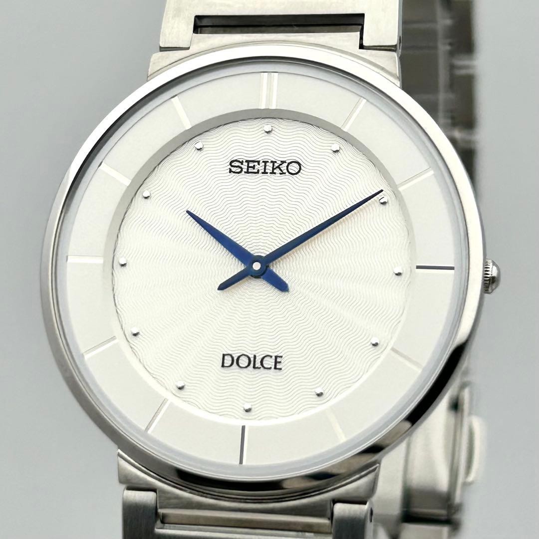 Seiko Dolce 4J40-0AC0 Men’s Quartz Watch Silver Japan 0716112