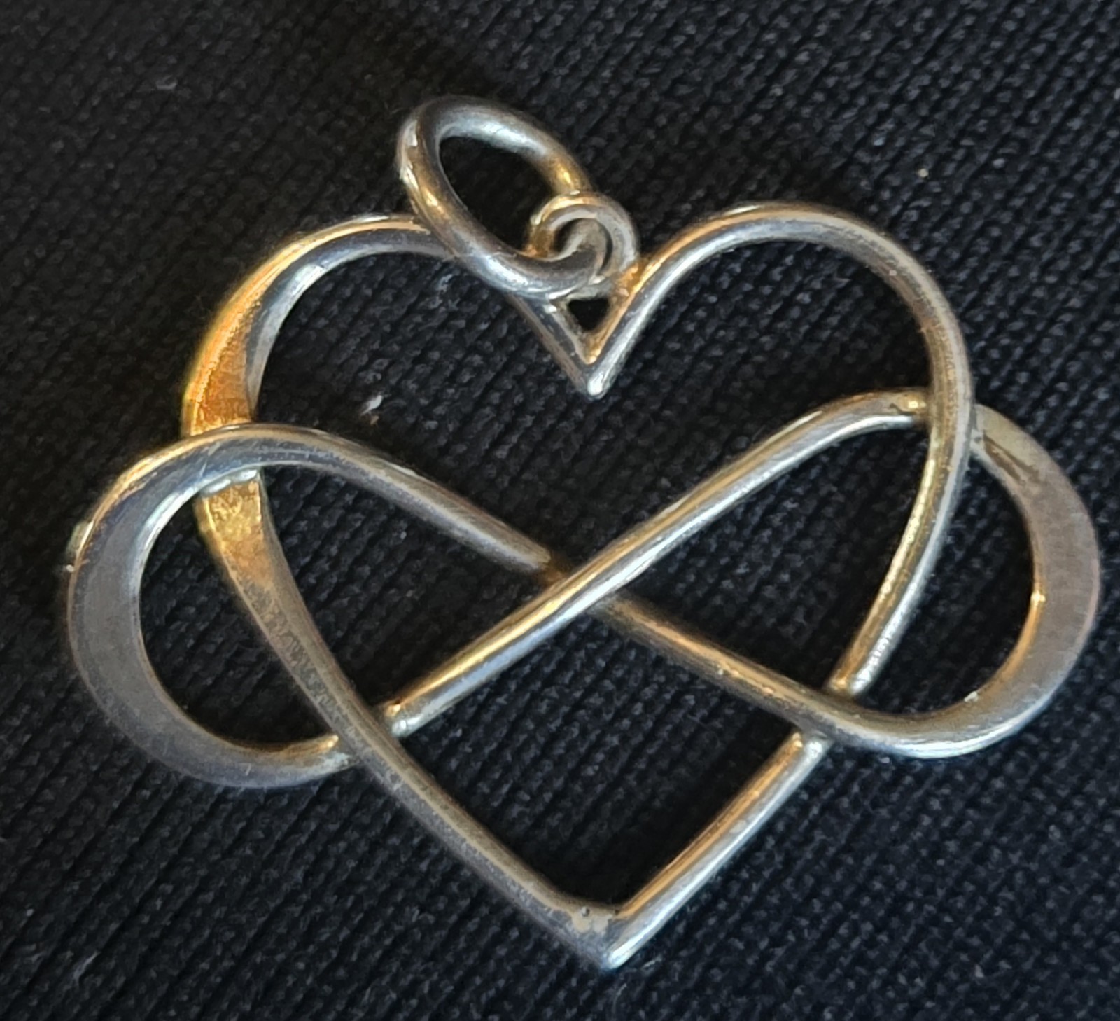 Infinity Heart Necklace – 925 Sterling Silver – Infinite Love Gift Pendant