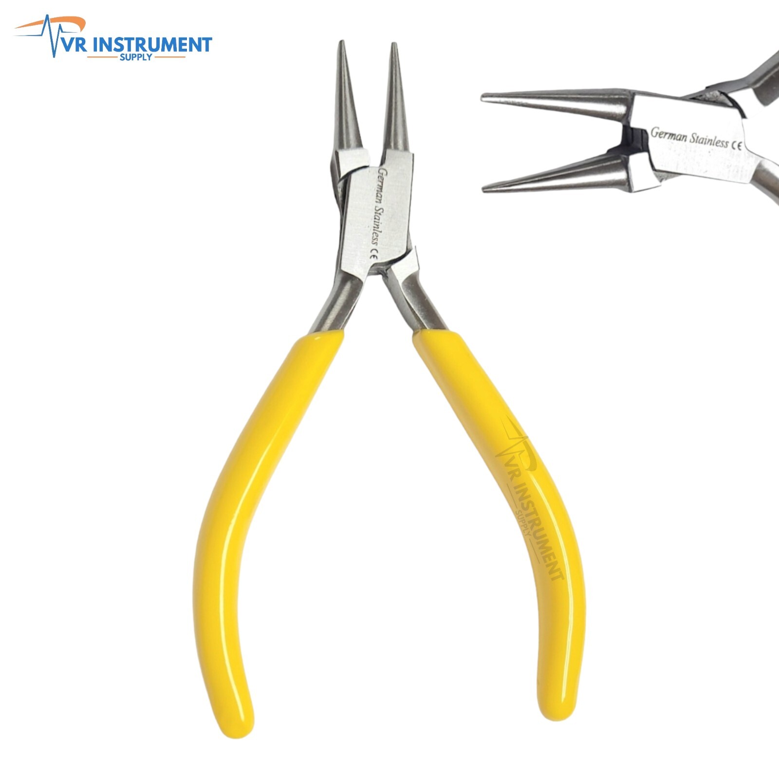 Round Nose Bending Jewelry Making Repair Beading Wire Working Pliers 5″