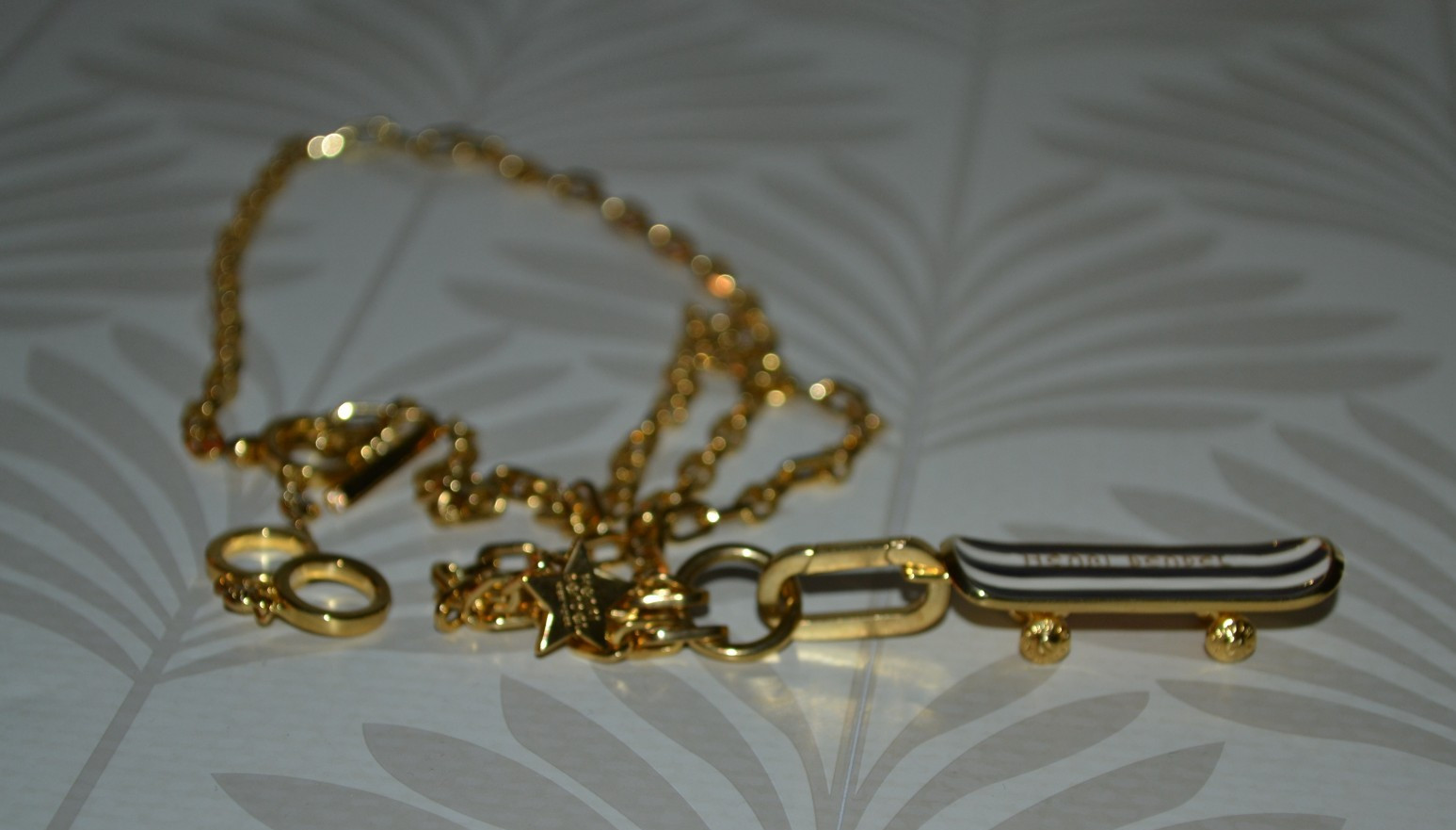 Henri Bendel Skateboard Pendant Necklace