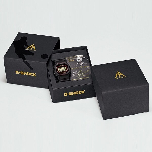 Casio CASIO G SHOCK DW 5600AI 1JR Casio Andr s Iniesta Signature Model Vissel Ko