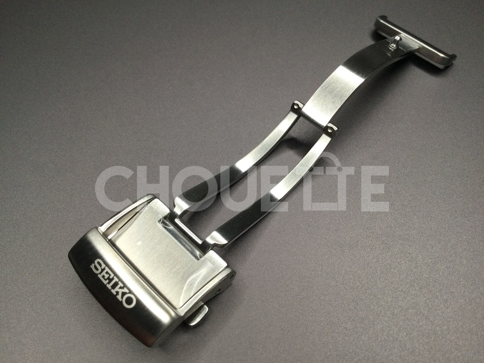OEM Seiko 18MM Deployment SS Folding Buckle Clasp B23S51SA00W (Brushed Finish)