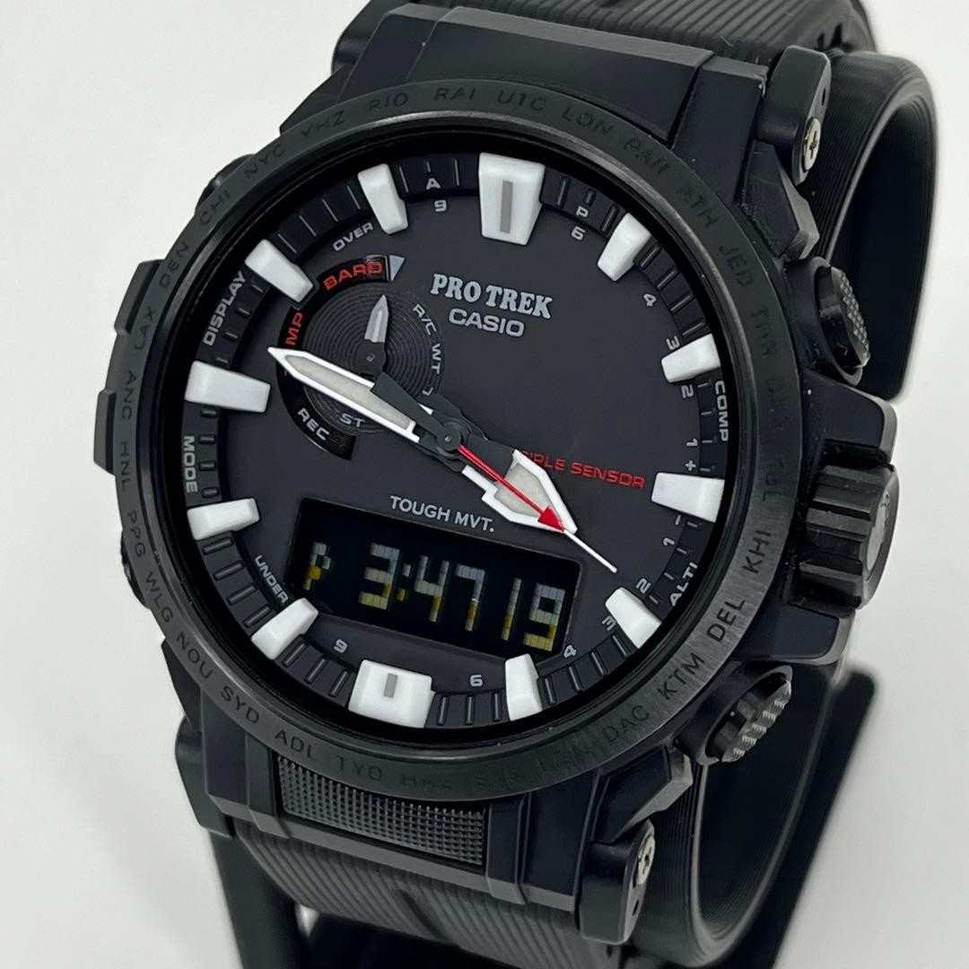 Condition CASIO Pro Trek PRW 61Y 1BJF Solar Black