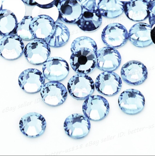 Crystal Flat Back Round ACRYLIC Hydro Gemstone 3 mm 4 mm 5 mm 6 mm 7 mm 8 mm