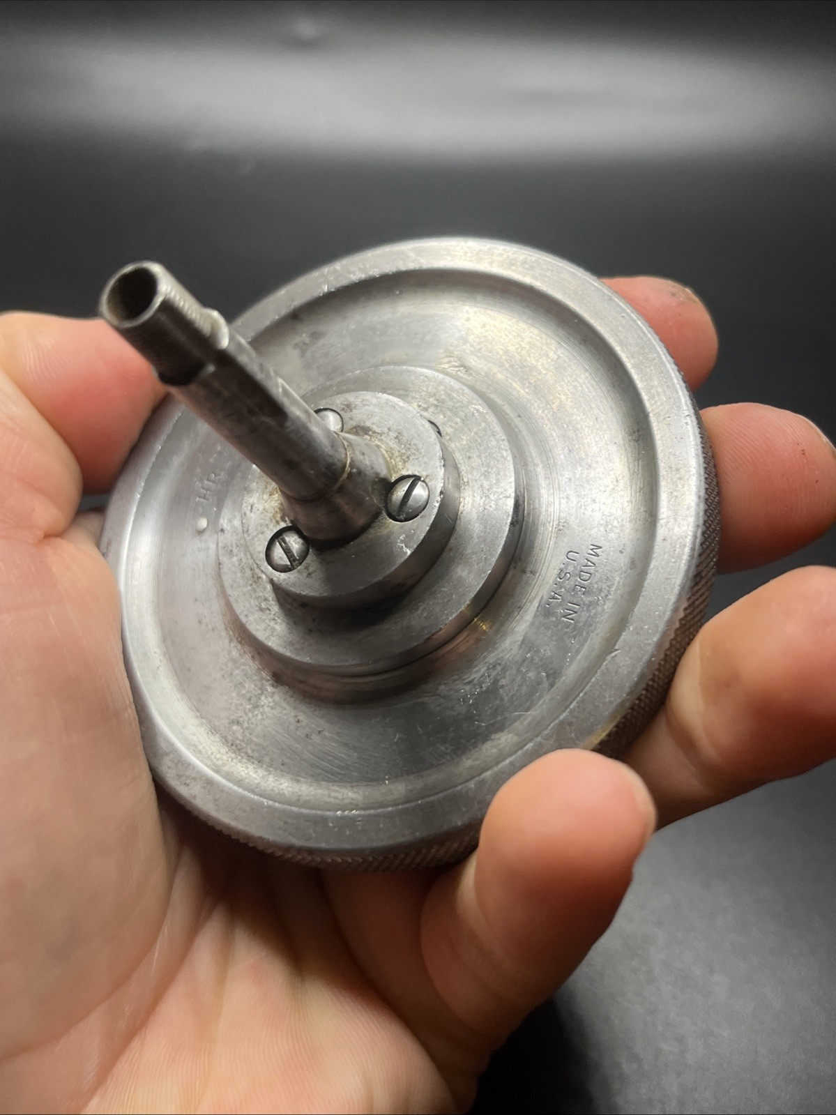 Vintage USA Made Unbranded Watchmaker 8mm Lathe 3inch Bezel Chuck (017)