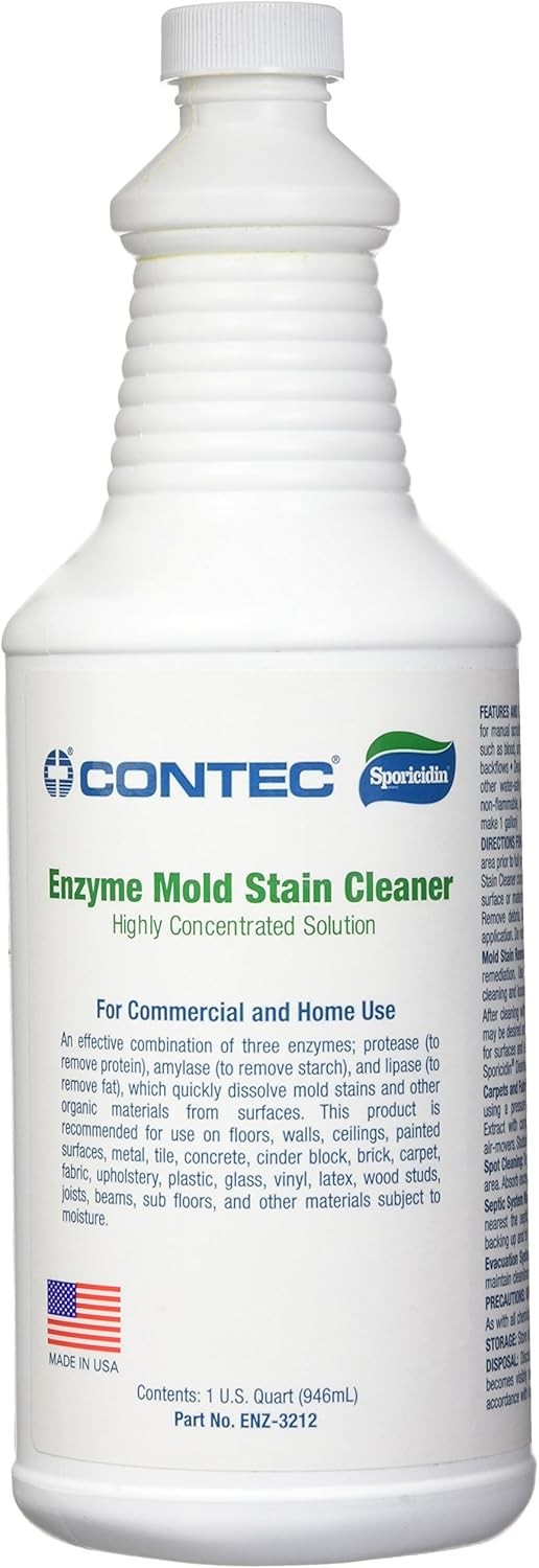 Groom Industries Household Cleaners Sporicidin Enzyme Mold Cleaner…