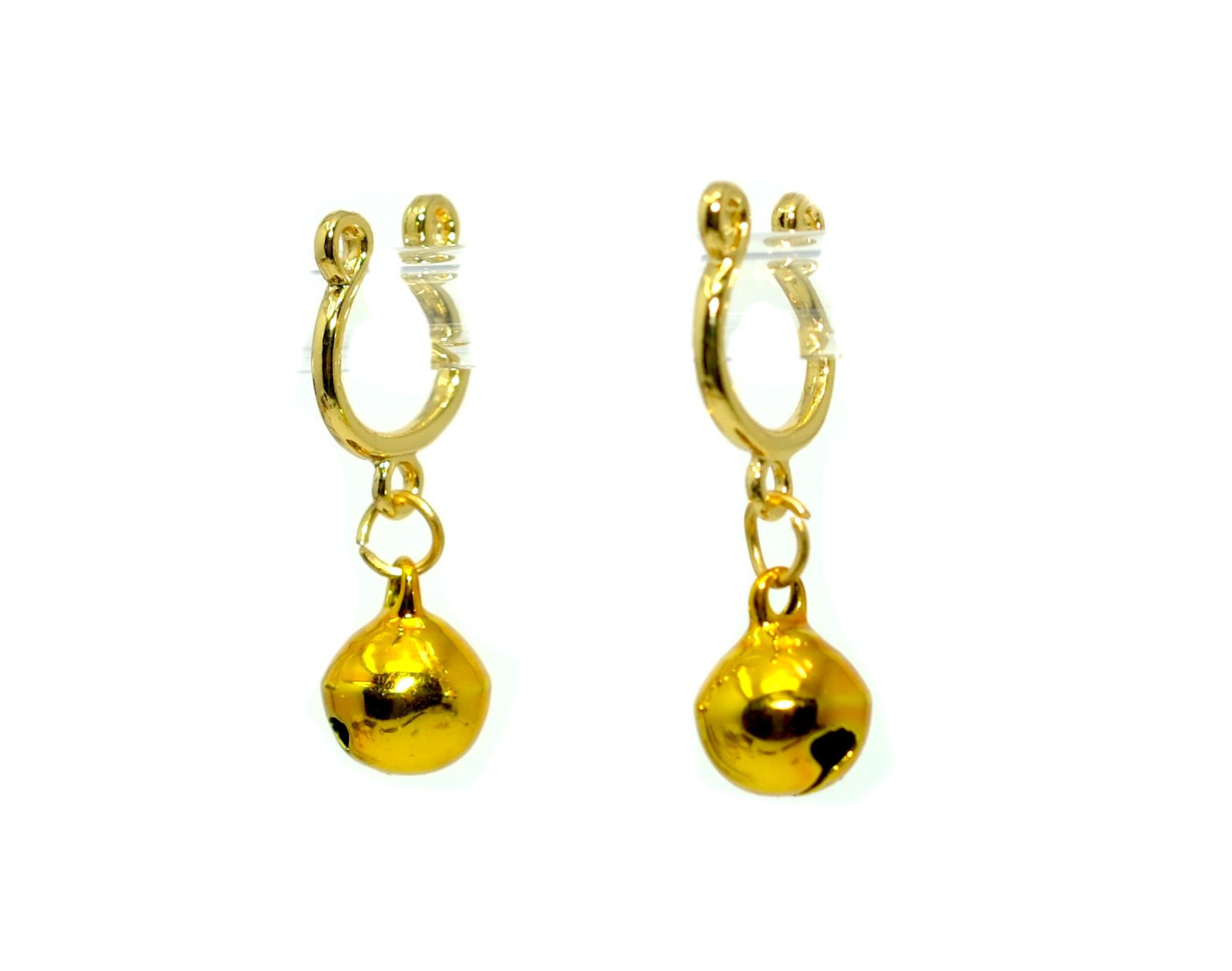 Jingling Bells Non Piercing Nipple Clamps Clips On Ring Fashion Sexy Breasts Nip