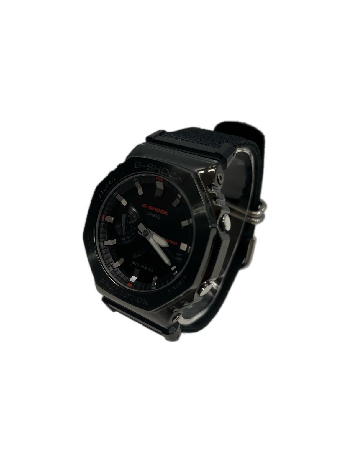 Casio G-Shock G-STEEL GM-2100CB-1AER Black Metal Covered Ana-Digi Quartz Watch F