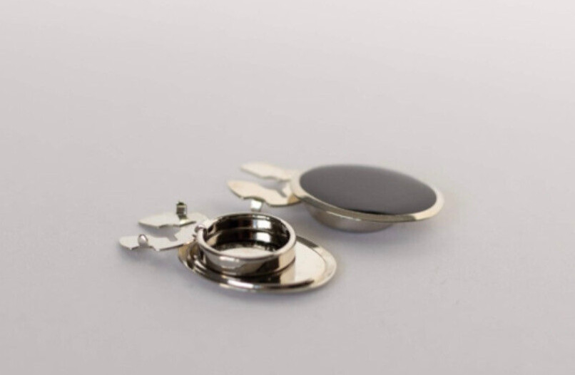 BRAND NEW Black Button Covers for Men Shirts. Cuff Enhancers. Tuxedo Swank OVAL