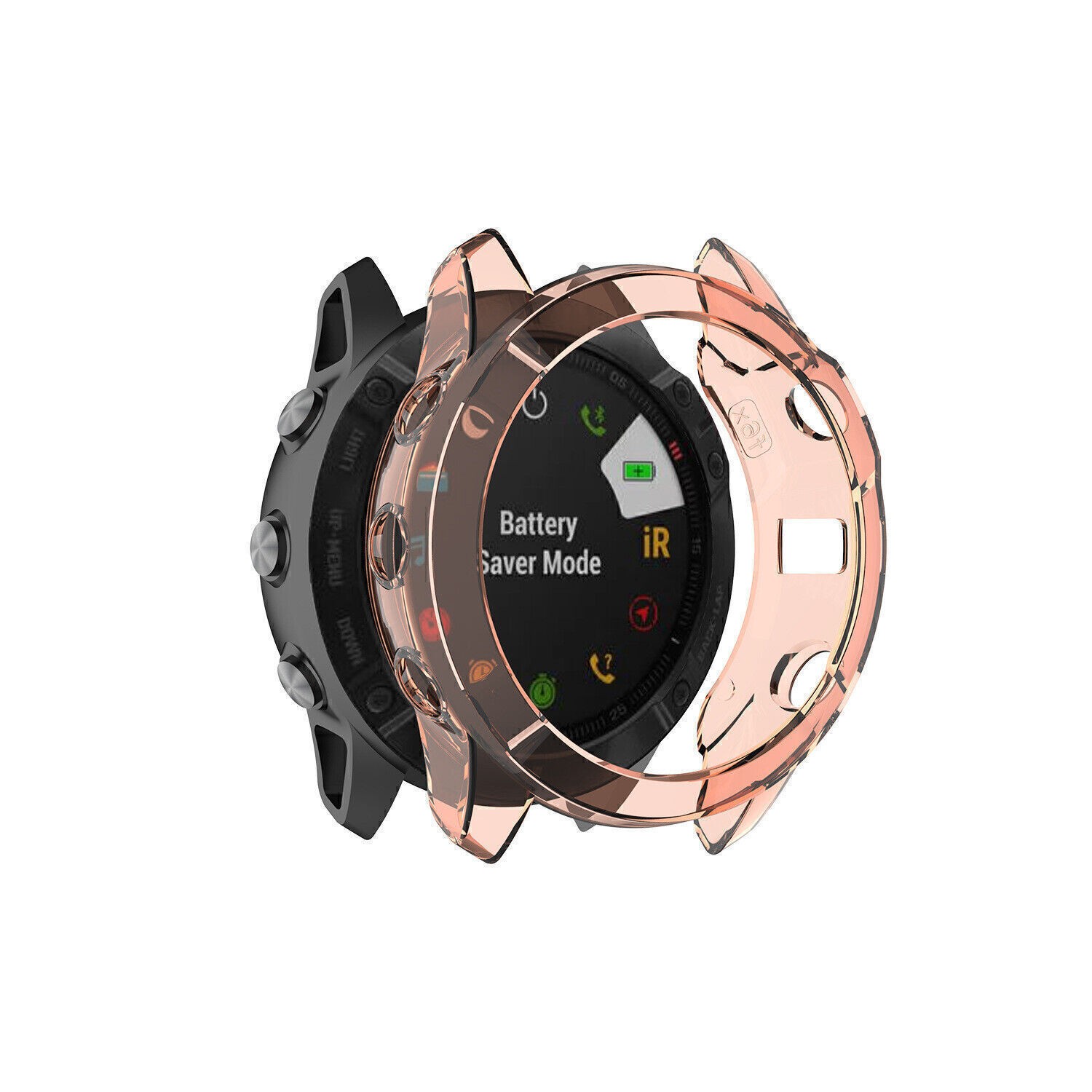 For Garmin Fenix 6/6 Pro/Fenix 6X/6X Pro TPU Material Case Protector Shell Cover
