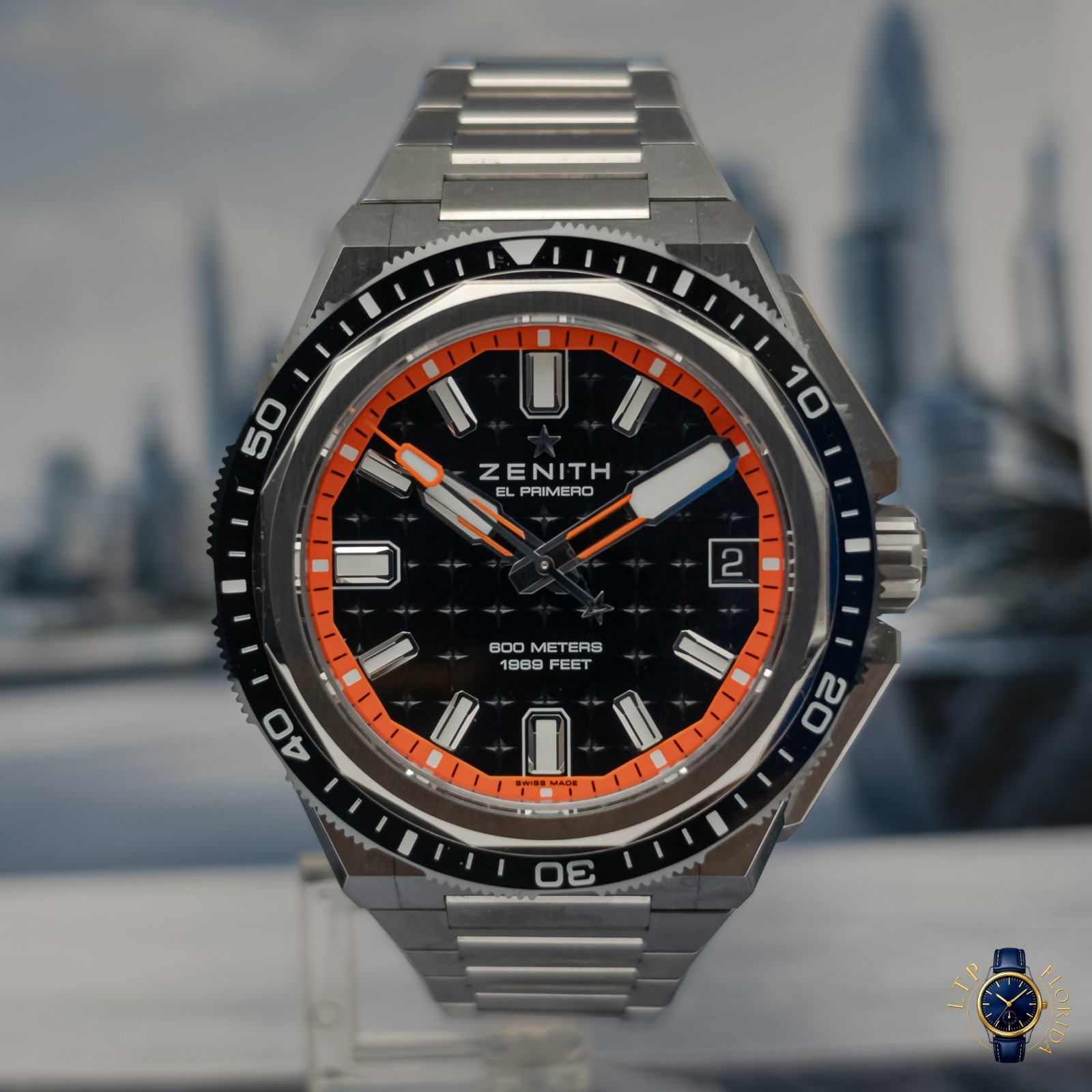 2024 | Zenith Defy Extreme Diver | Black Dial | Warranty | 95.9600.3620/21.I300