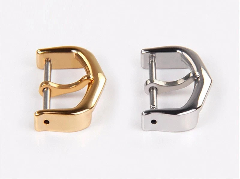 12/14/16/18mm Gold-plated Replacement Tang Buckle For Cartier Watch Strap New