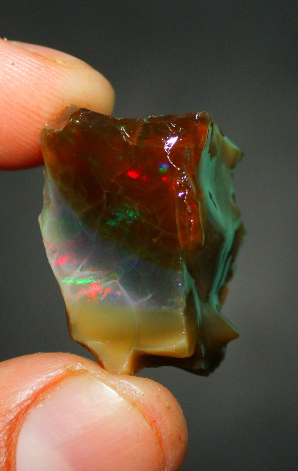 Opal Rough natural gemstone unique Ethiopian welo Opal Raw crystal ston 40.55 Ct