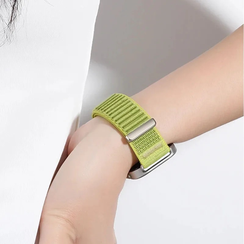 For Samsung Galaxy Watch 8 Classic/Watch 8 Soft Nylon Adjustable Strap Band
