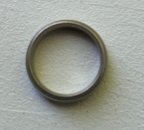 Triton Titanium Band Ring Size 10 Free Shipping!