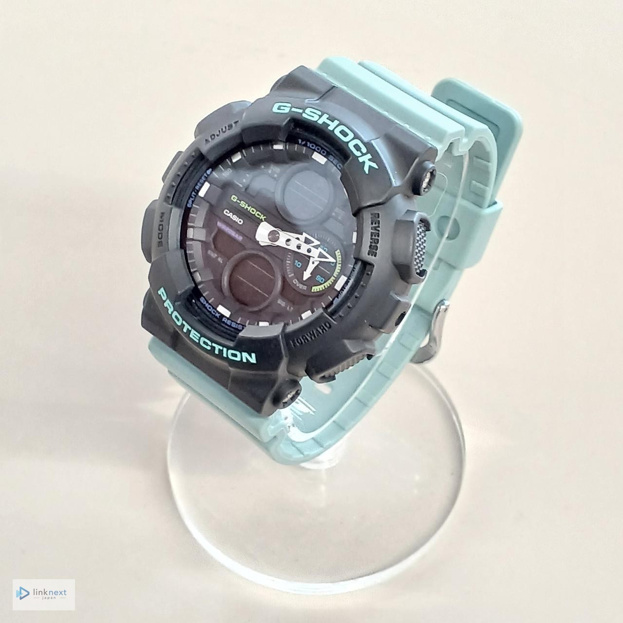 CASIO GMA-S140 G-SHOCK Men’s Analog-Digital Watch Aqua Band