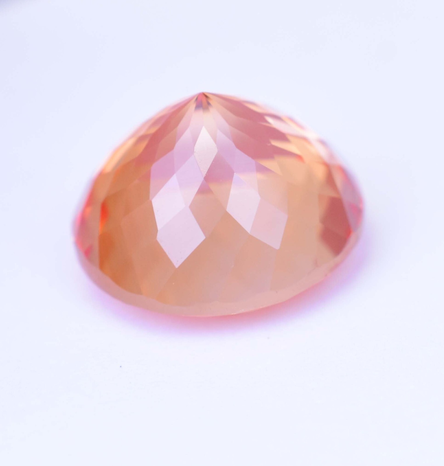 Natural imperial Topaz 18.20 Ct Round Stunning FLAWLESS Certified Gemstone