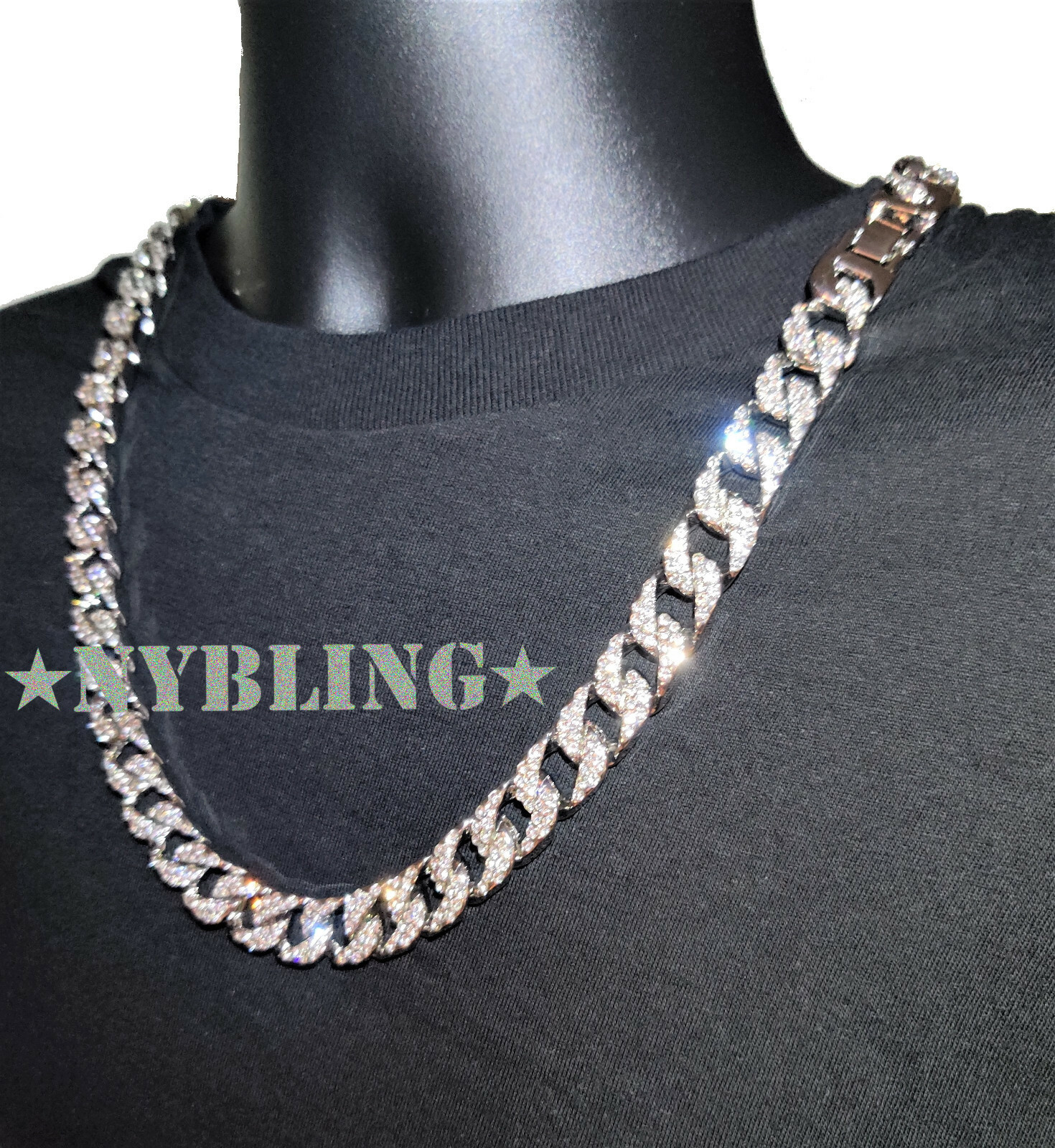 XL Last Supper Pendant with Miami Cuban Link Chain Necklace Plated CZ Jewelry