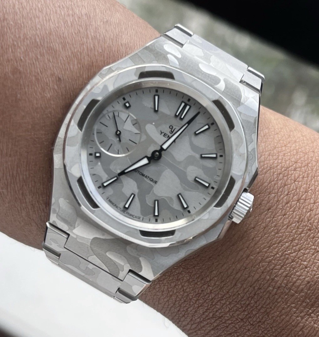 YEMA WRISTMASTER SLIM SMALL SECONDS CMM.29 CAMO SPECIAL EDITION