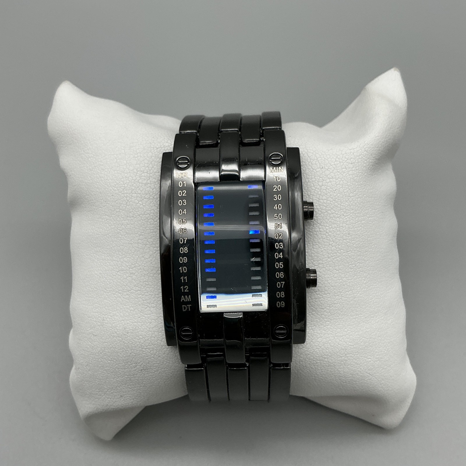 SKMEI 0926 Binary Watch Black Blue LED Mens 31mm LED Display 8″
