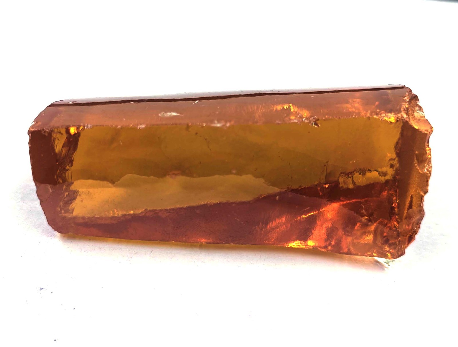 Natural Yellow Cambodia Zircon Rough 853 Ct Transparent IGL Loose Gemstone 6JHD